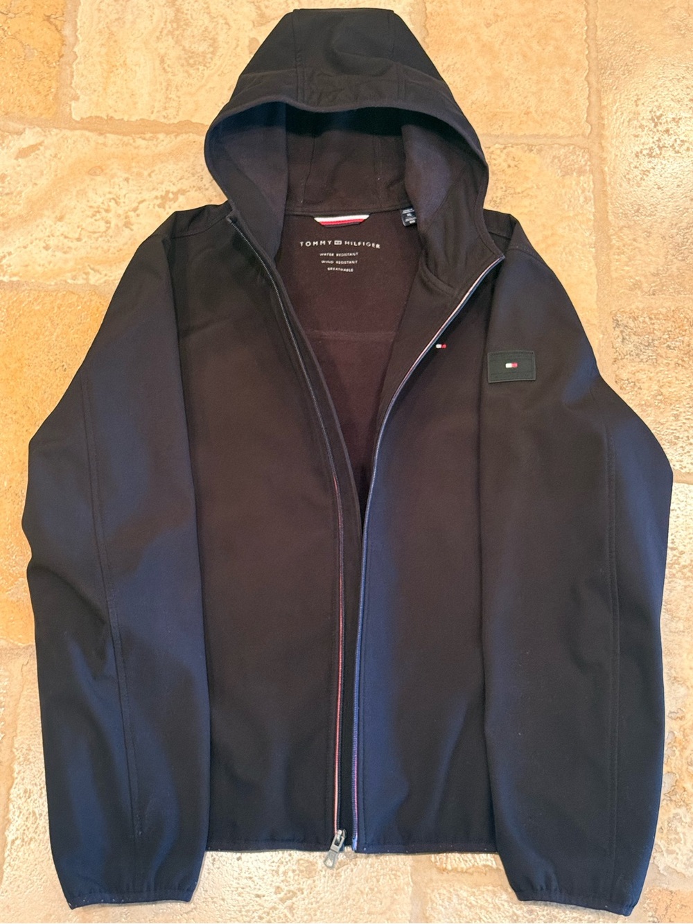 Tommy Hilfiger Black Hooded Jacket